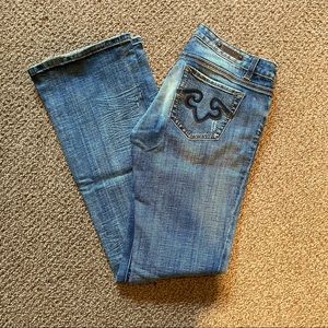 Express Rerock Bootcut Jeans